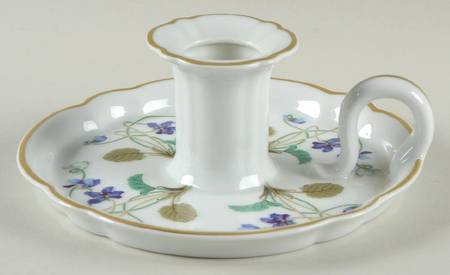 Imperatrice Eugenie Handled Candleholder