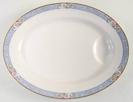 India 11" Oval Serving Platter