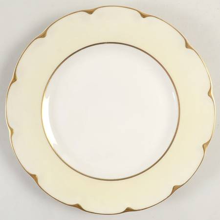 Ivory Luncheon Plate
