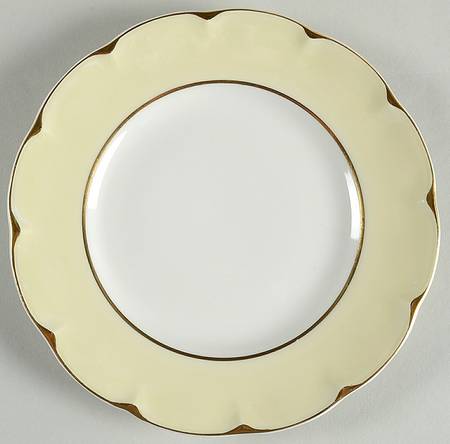 Ivory Salad Plate