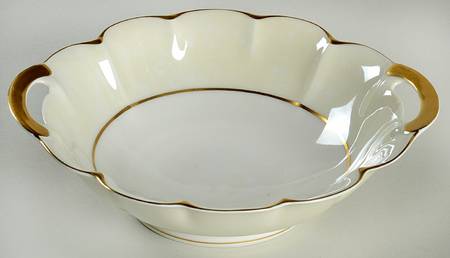 Ivory 9" Round Vegetable Bowl