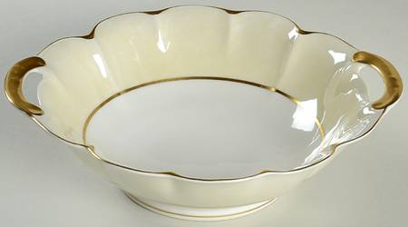 Ivory 10" Round Vegetable Bowl