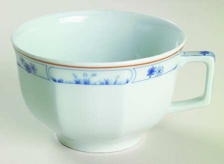 Jardin Bleu Flat Cup