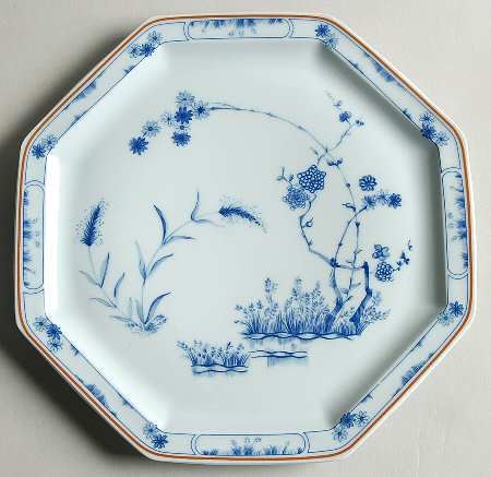 Jardin Bleu Salad Plate