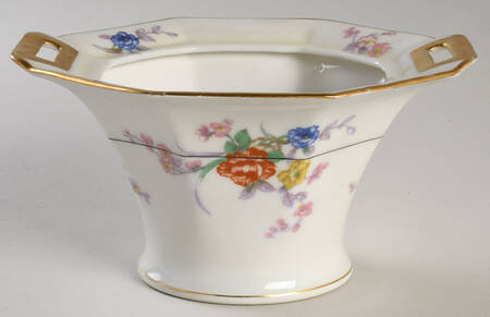 Jewel (Cream & White) Sugar Bowl No Lid