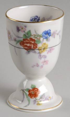 Jewel (Cream & White) Single Egg Cup
