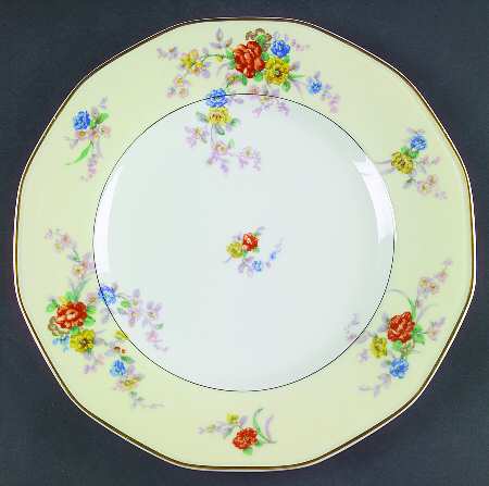 Jewel (Cream & White) Large Dinner Plate