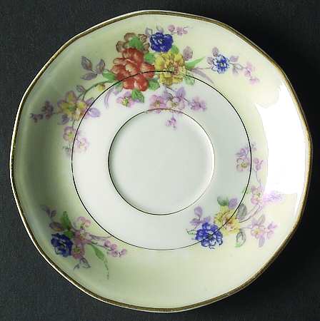 Jewel (Cream & White) Saucer