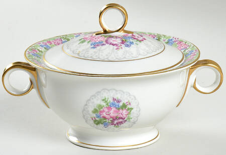 June Bride Sugar Bowl & Lid by Haviland