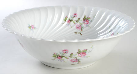 Julia (Red Backstamp) 10" Large Salad Serving Bowl