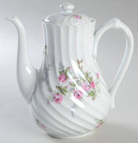 Julia (Red Backstamp) Small Coffee Pot & Lid