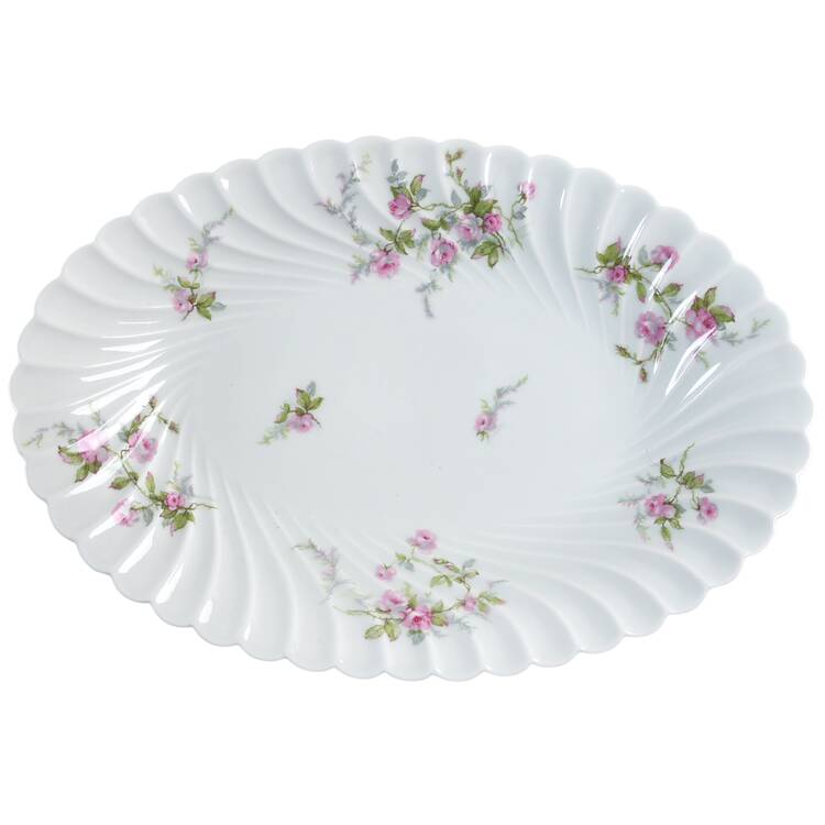 Julia (Red Backstamp) 13" Oval Serving Platter