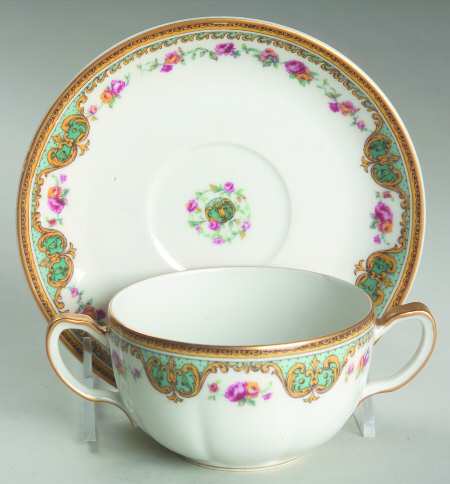Juno Flat Bouillon Cup & Saucer