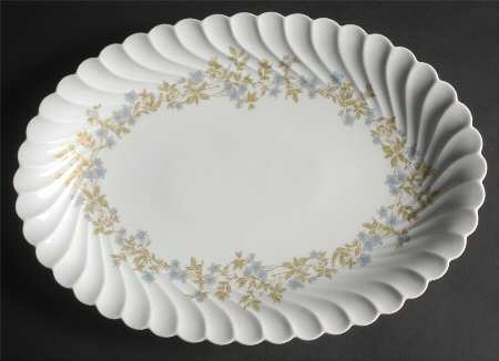 Lacelle 14" Oval Serving Platter