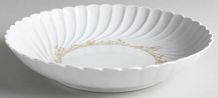 Ladore Cream Serving Bowl Round