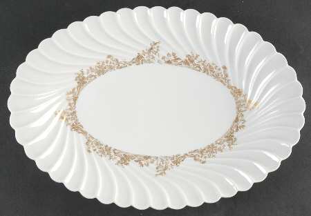 Ladore 13" Oval Serving Platter by Haviland