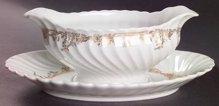 Ladore Gravy Boat & Underplate