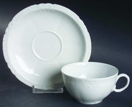 Lamballe Flat Cup & Saucer Set