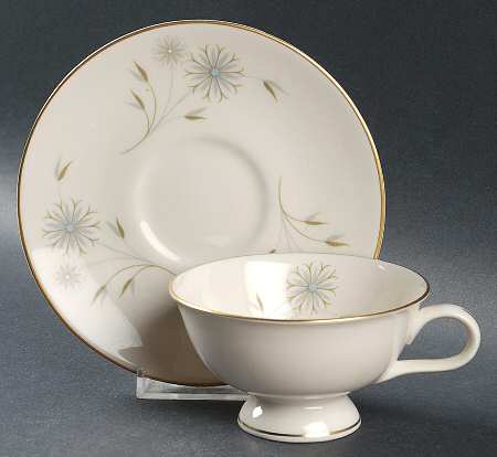 Laserre Footed Cup & Saucer Set