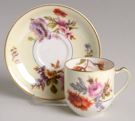 La Salle Flat Demitasse Cup & Saucer Set