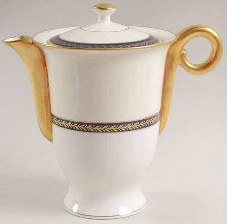 Lauria Blue Coffee Pot & Lid