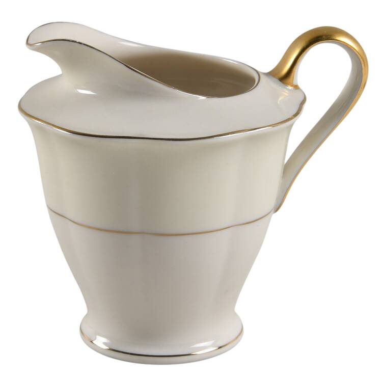 Leeds White and Cream Creamer