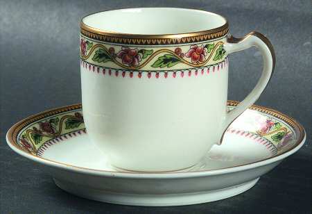 Lexington Flat Demitasse Cup & Saucer Set