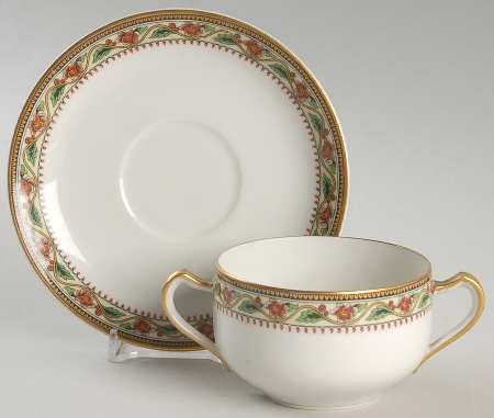 Lexington Flat Bouillon Cup & Saucer