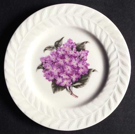 Lilac Bread & Butter Plate