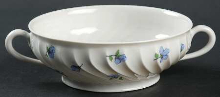 Linette Flat Cream Soup Bowl
