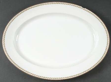 Lisbon 16" Oval Serving Platter