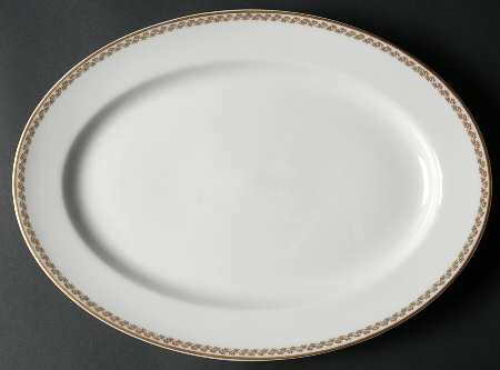 Lisbon 13" Oval Serving Platter