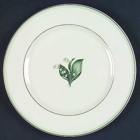 Lily of The Valley Luncheon Plate