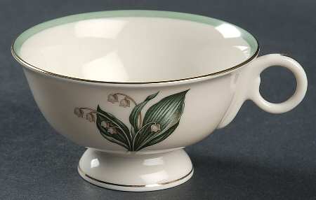 Lily of The Valley Footed Cup