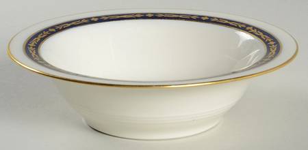 Lombardie Blue Rim Cereal Bowl