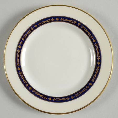 Lombardie Blue Bread & Butter Plate
