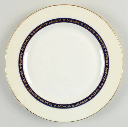 Lombardie Blue Luncheon Plate