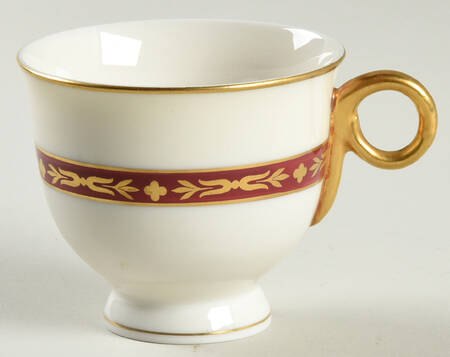 Lombardie Red Footed Demitasse Cup