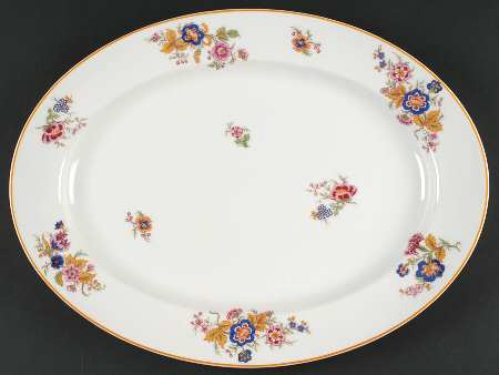 Lorraine 16" Oval Serving Platter
