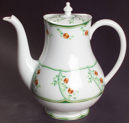 Lotus Coffee Pot & Lid