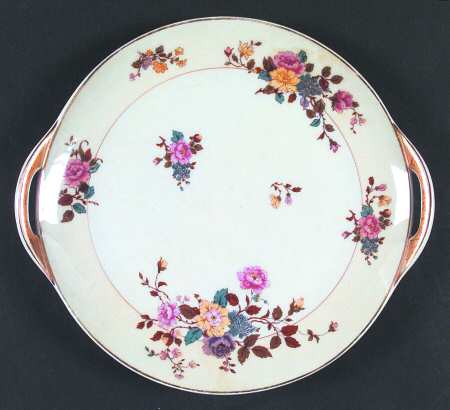 Louisiana Handled Cake Plate