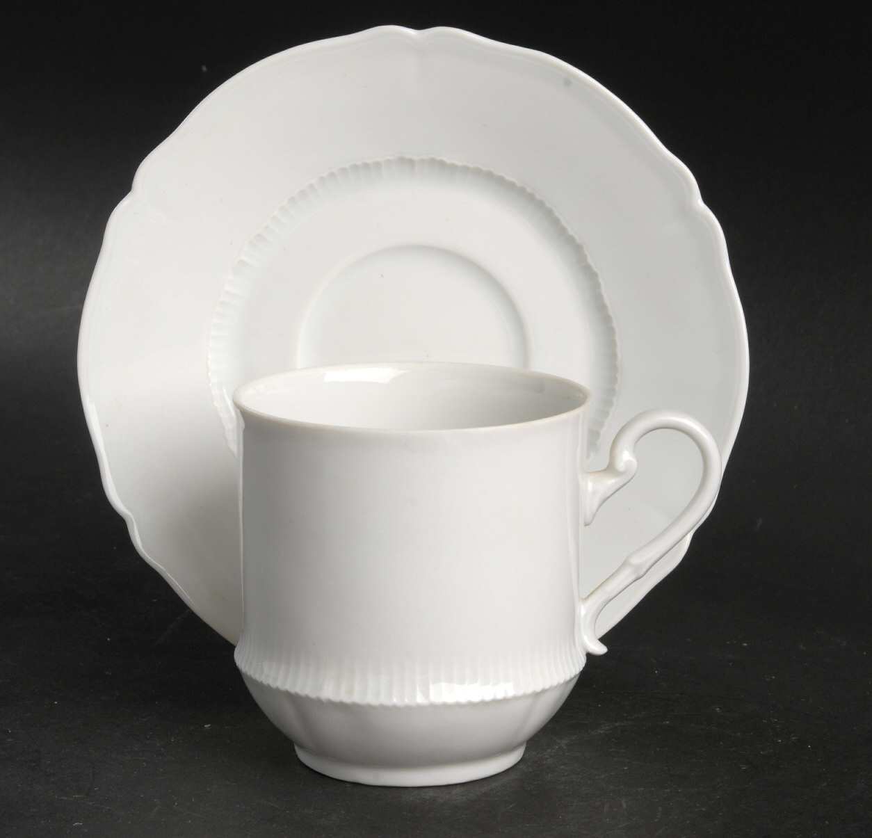Louis XV (Newer) Flat Cup & Saucer Set