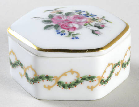 Louveciennes Hexagonal Box & Lid