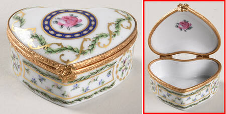 Louveciennes Heart Hinged Box