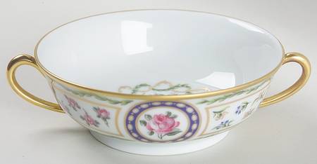 Louveciennes Footed Cream Soup Bowl