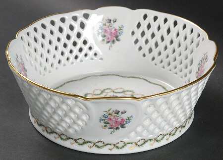 Louveciennes 8" Round Open Weave Basket