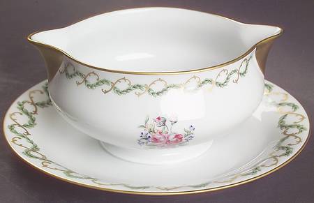 Louveciennes Gravy Boat with Attached Underplate