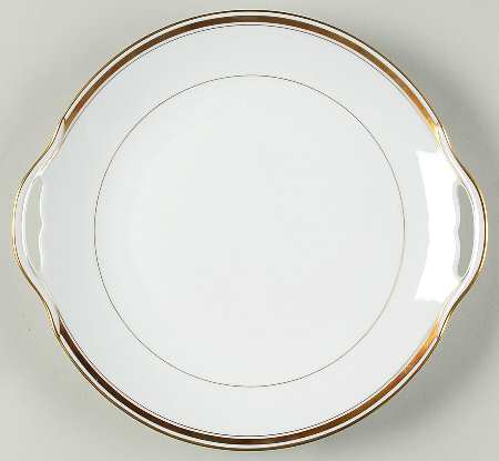 Louvre (Newer) Handled Cake Plate