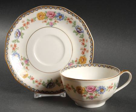 Lucerne (New York) Flat Cup & Saucer Set