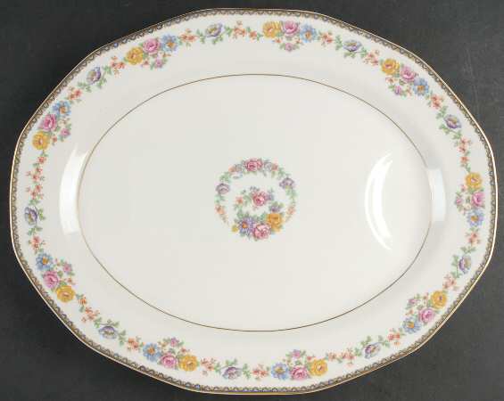 Lucerne (New York) 16" Oval Serving Platter